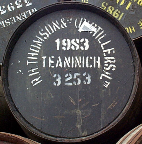 ティーニニック  1st Fill Cheval Blanc (Reracked November 2023) Cask No.SS503