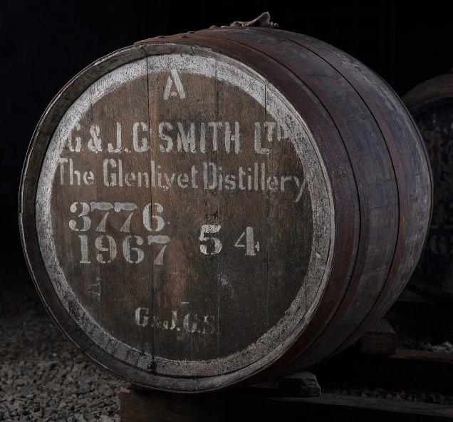 グレンリベット  Sherry Hogshead Cask No.FV401
